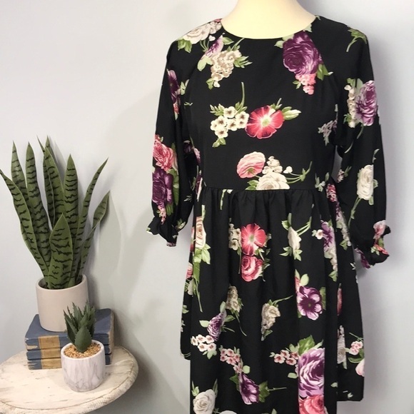 ASOS floral Dress size 4 - Picture 1 of 7